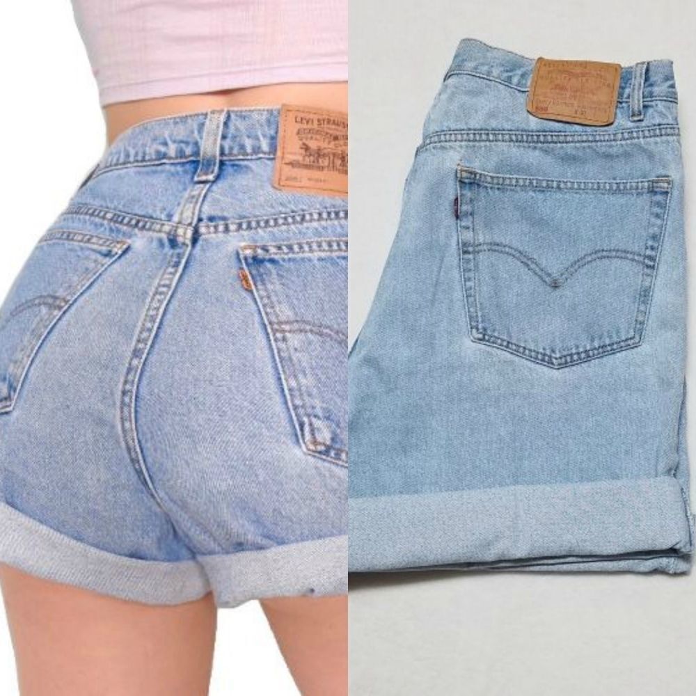 VINTAGE Levis 550 Classic Relaxed High Rise Shorts